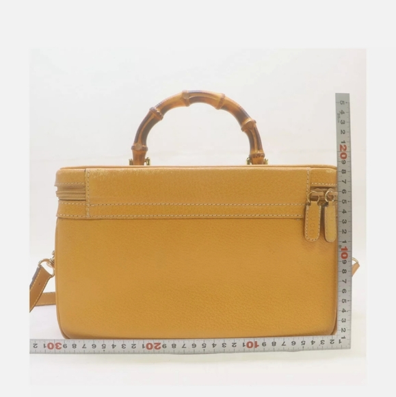 Gucci Vanity Bag Beige Leather - Picture 2 of 9